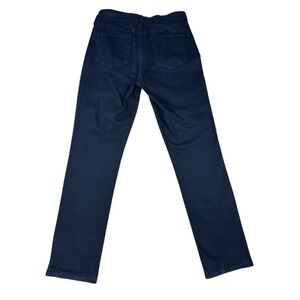 NYDJ Sheri Slim Jeans Black Size 10 Made in USA Lift Tuck Stretch Denim‎